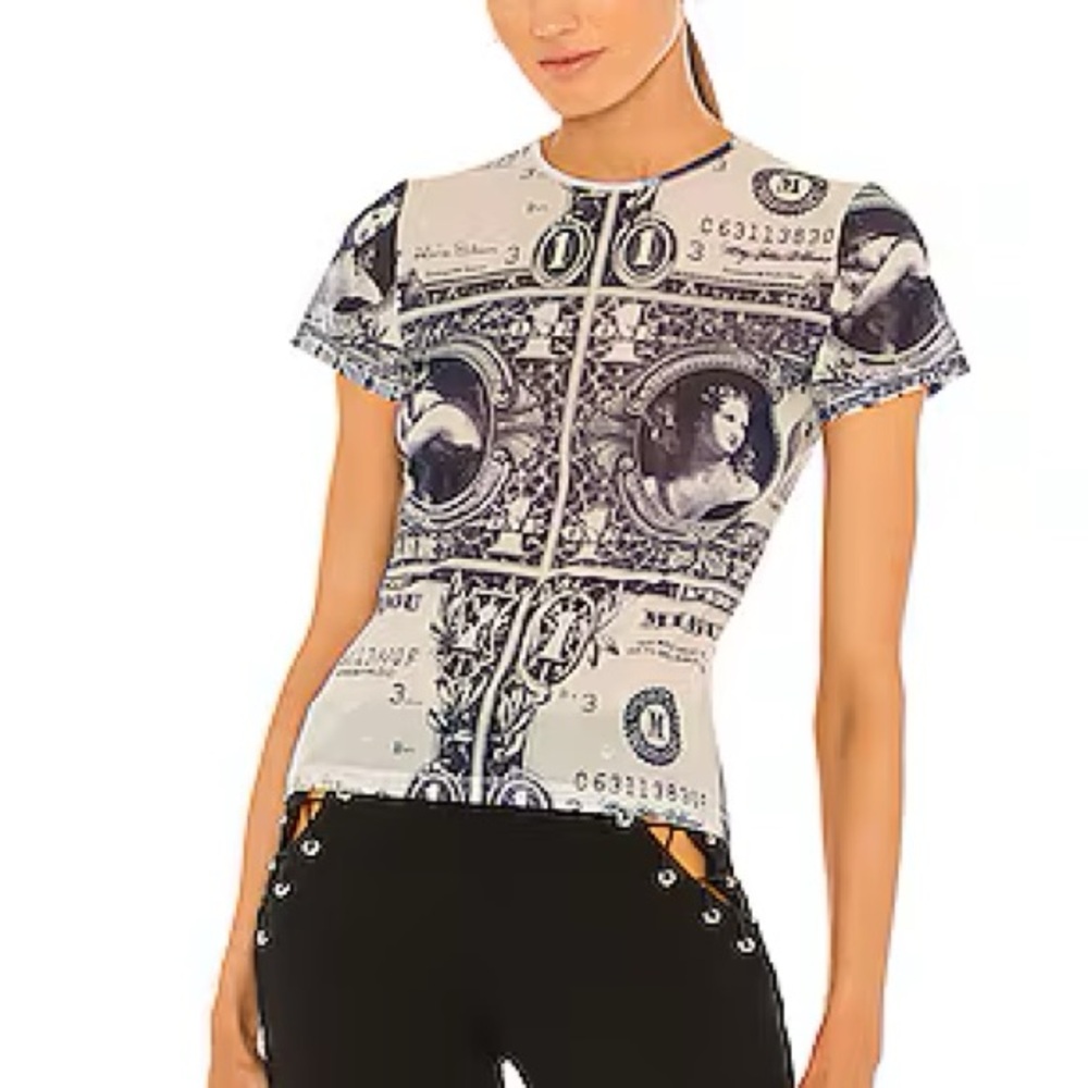 Miaou Mini tee in money